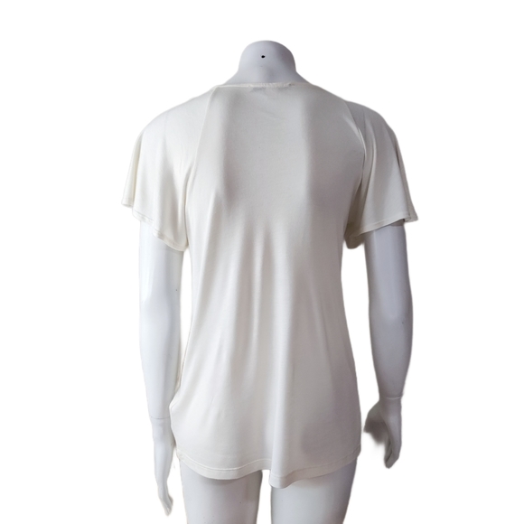 Forever 21 pearl accented short sleeve shirt - Picture 2 of 5